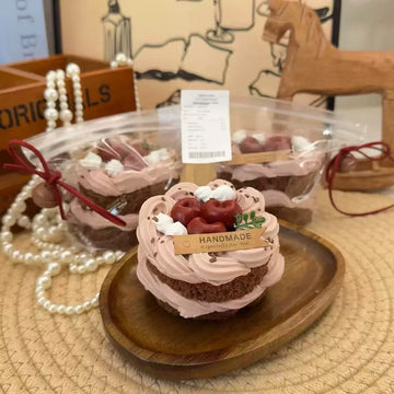 Cake Squishy - Chocolate Cherry Cake