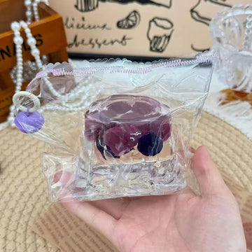 Pudding Squishy - Purple Grape Large Pudding