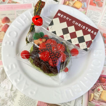 Christmas Squishy - Christmas Tree Strawberry Cake