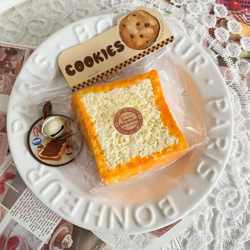 Toast Squishy - Single-Layer Toast